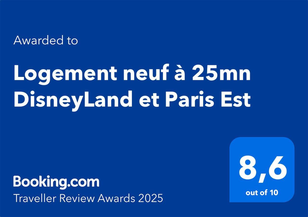 Logement Neuf A 25Mn Disneyland Et Paris Est Thorigny-sur-Marne المظهر الخارجي الصورة